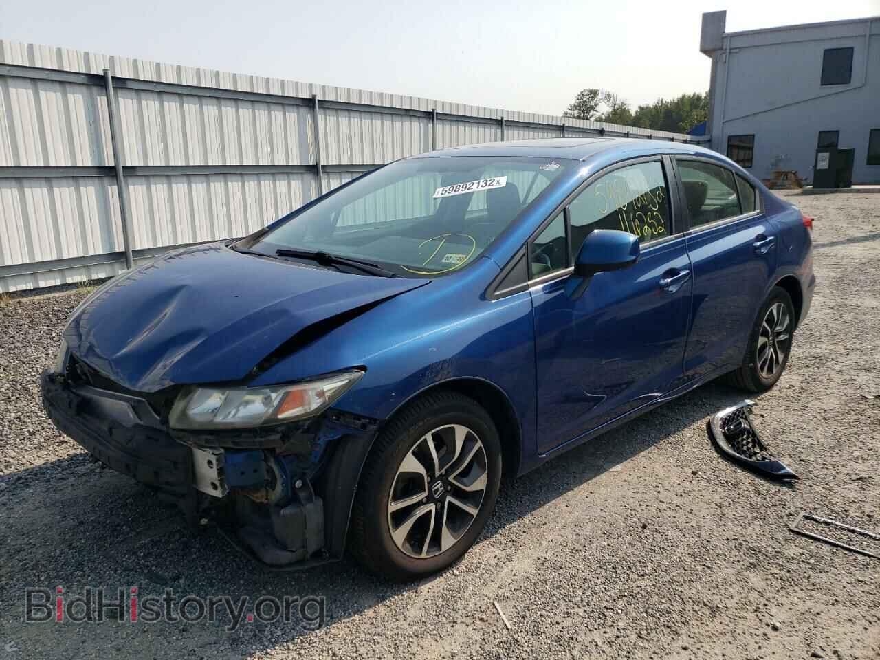 2013 HONDA CIVIC - VIN: 19XFB2F82DE054880 - Фото 2