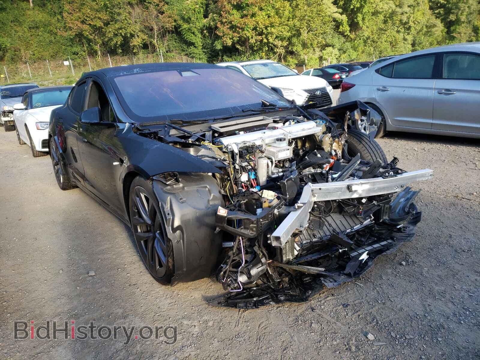 Photo 5YJSA1E63MF436602 - TESLA MODEL S 2021
