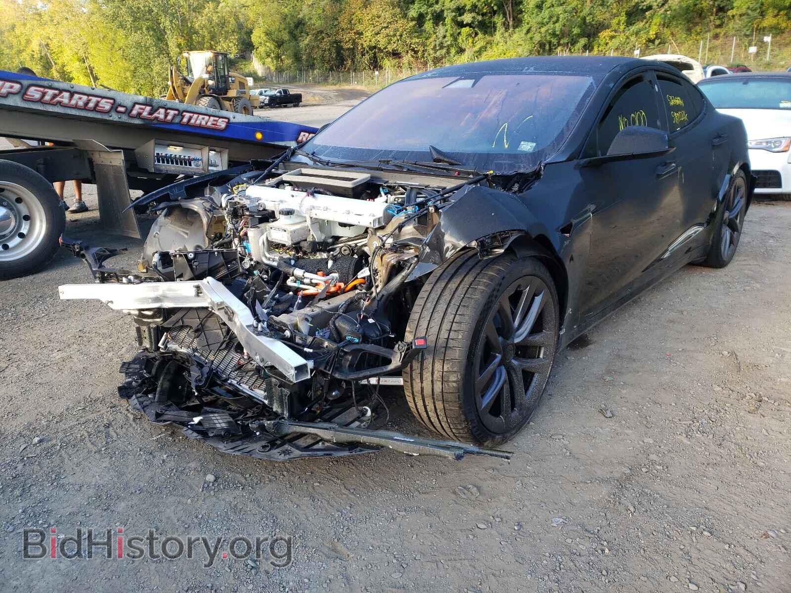 2021 TESLA MODEL S - VIN: 5YJSA1E63MF436602 - Фото 2