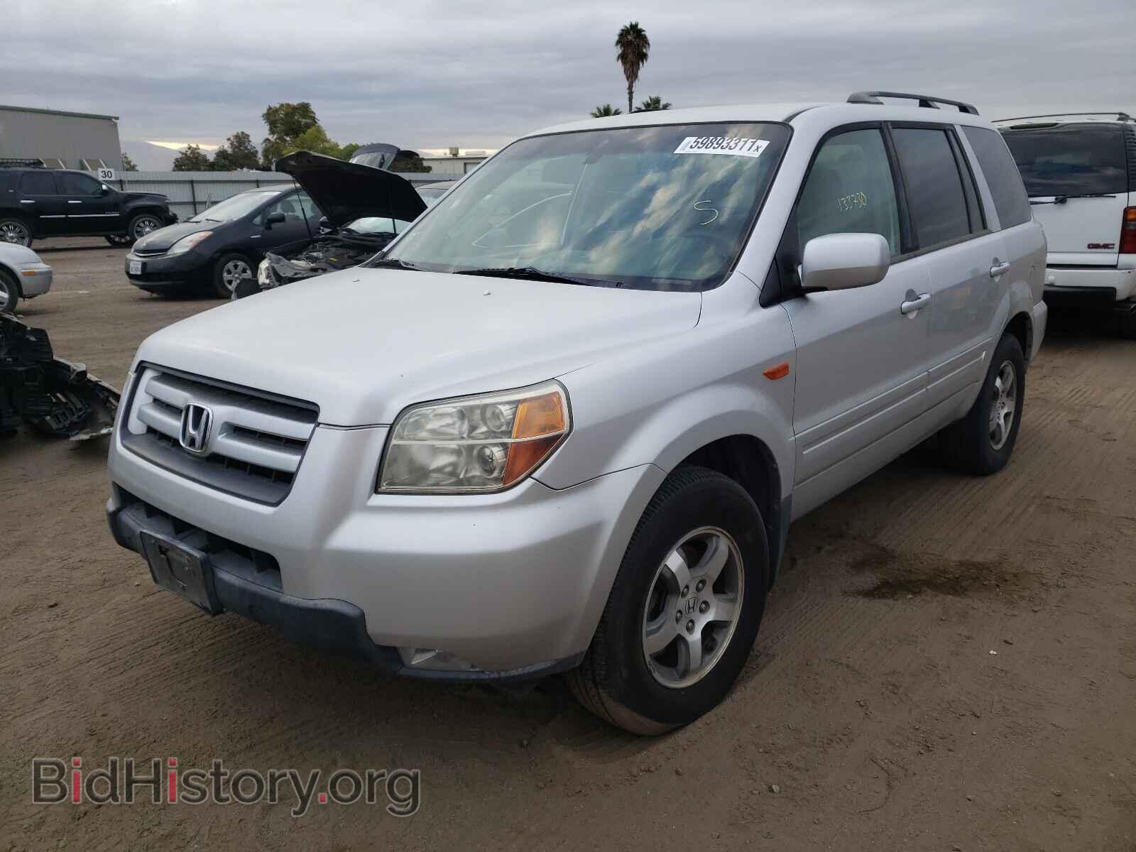 2008 HONDA PILOT - VIN: 5FNYF18408B047492 - Фото 2