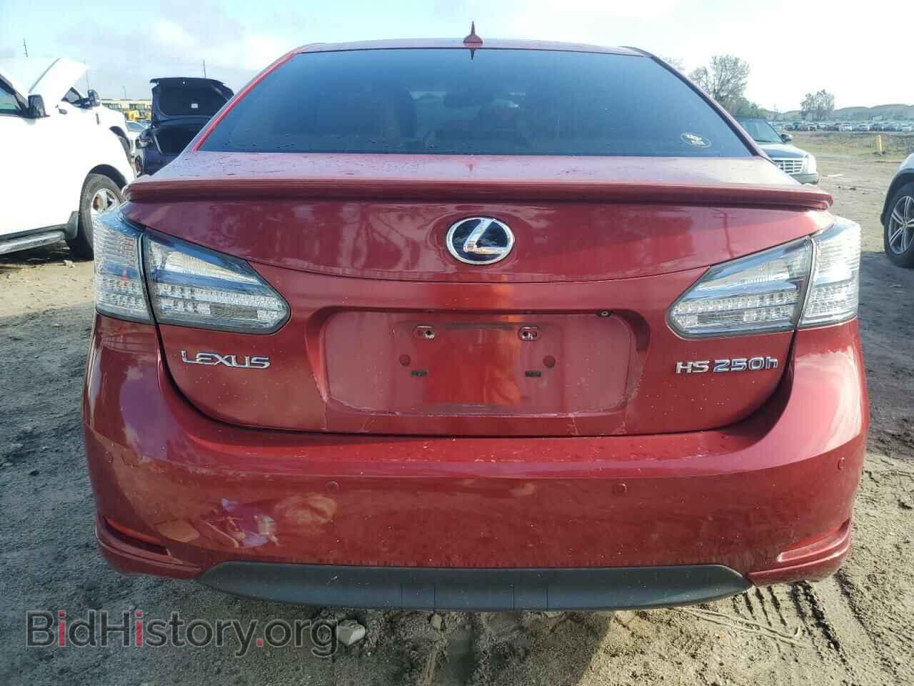 2010 LEXUS HS - VIN: JTHBB1BA2A2029390 - Фото 6