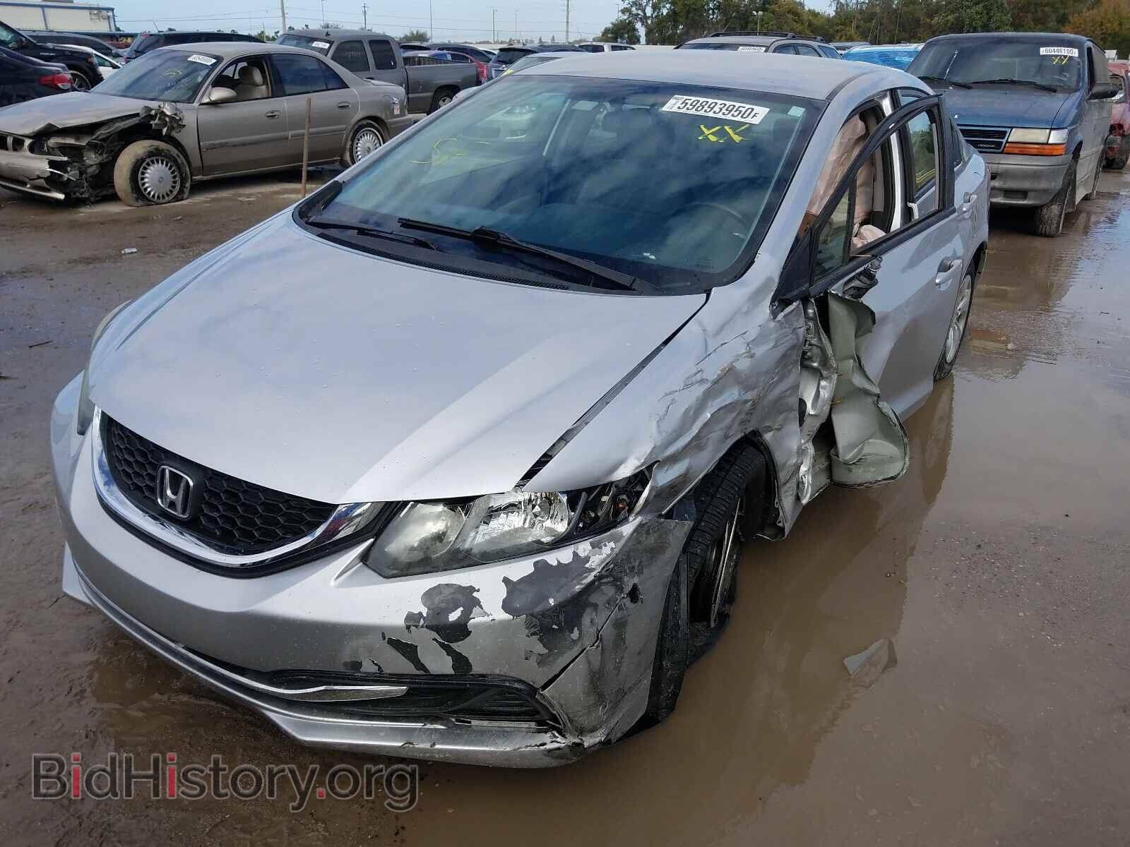 2014 HONDA CIVIC - VIN: 19XFB2F58EE084439 - Фото 2