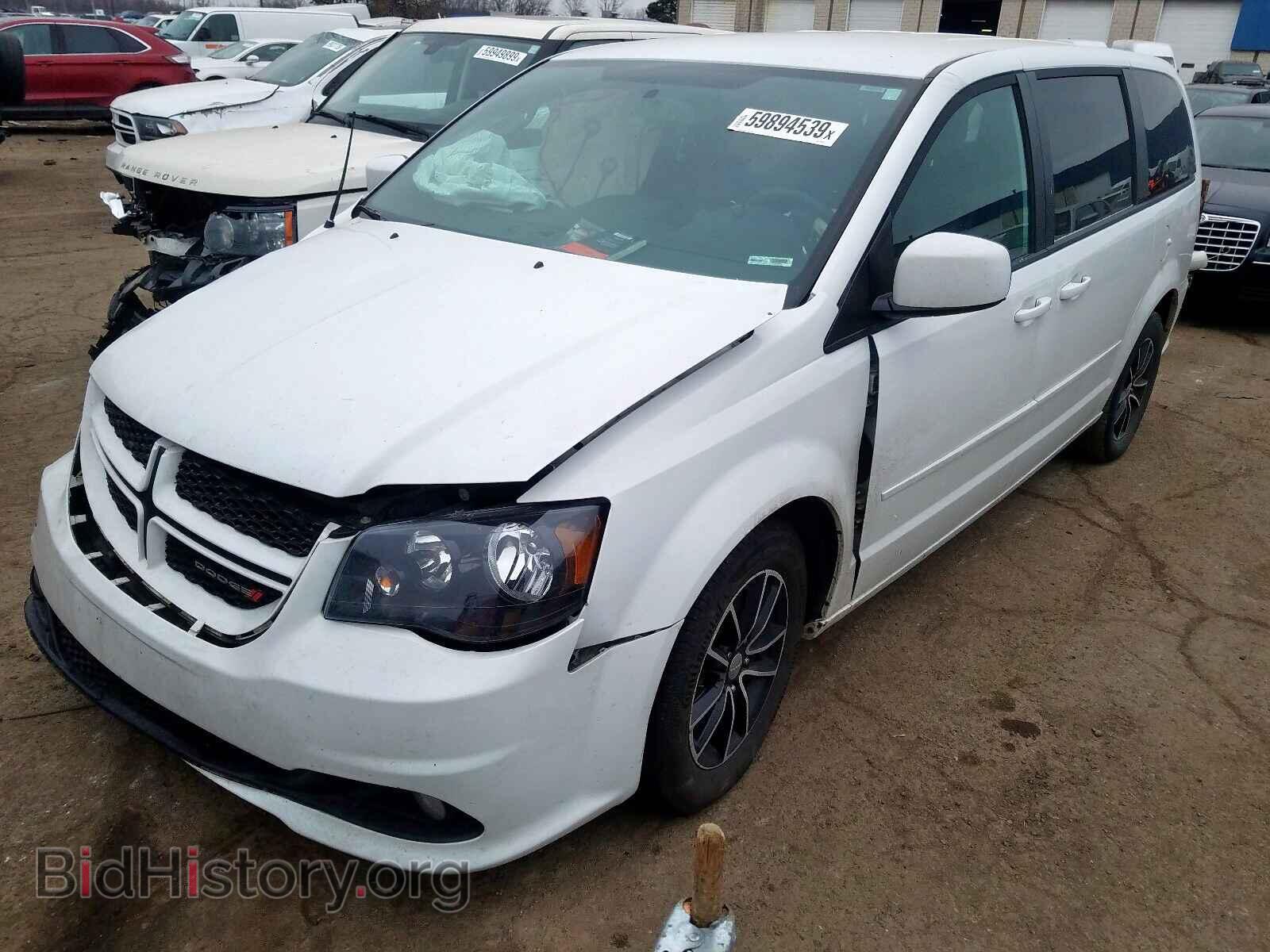 2017 DODGE CARAVAN - VIN: 2C4RDGEG3HR568528 - Фото 2