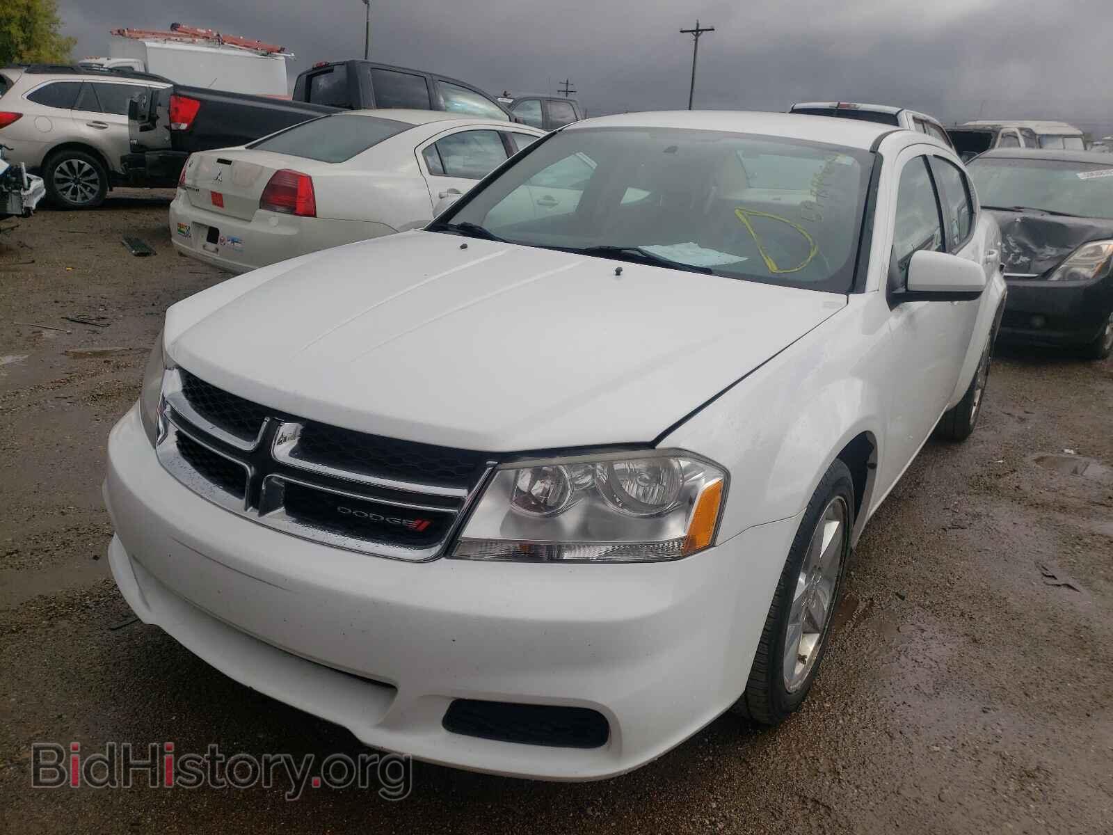 2012 DODGE AVENGER - VIN: 1C3CDZCB1CN312097 - Фото 2
