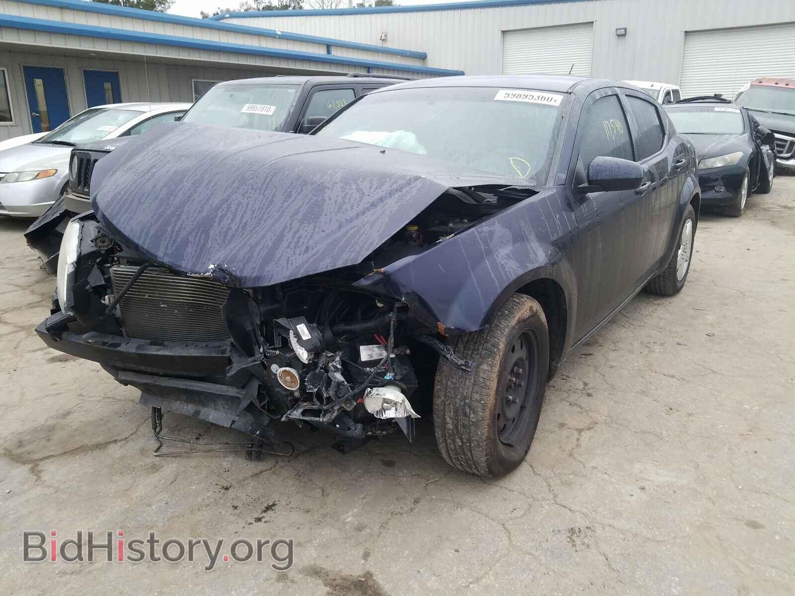 2012 DODGE AVENGER - VIN: 1C3CDZCBXCN207171 - Photo 2