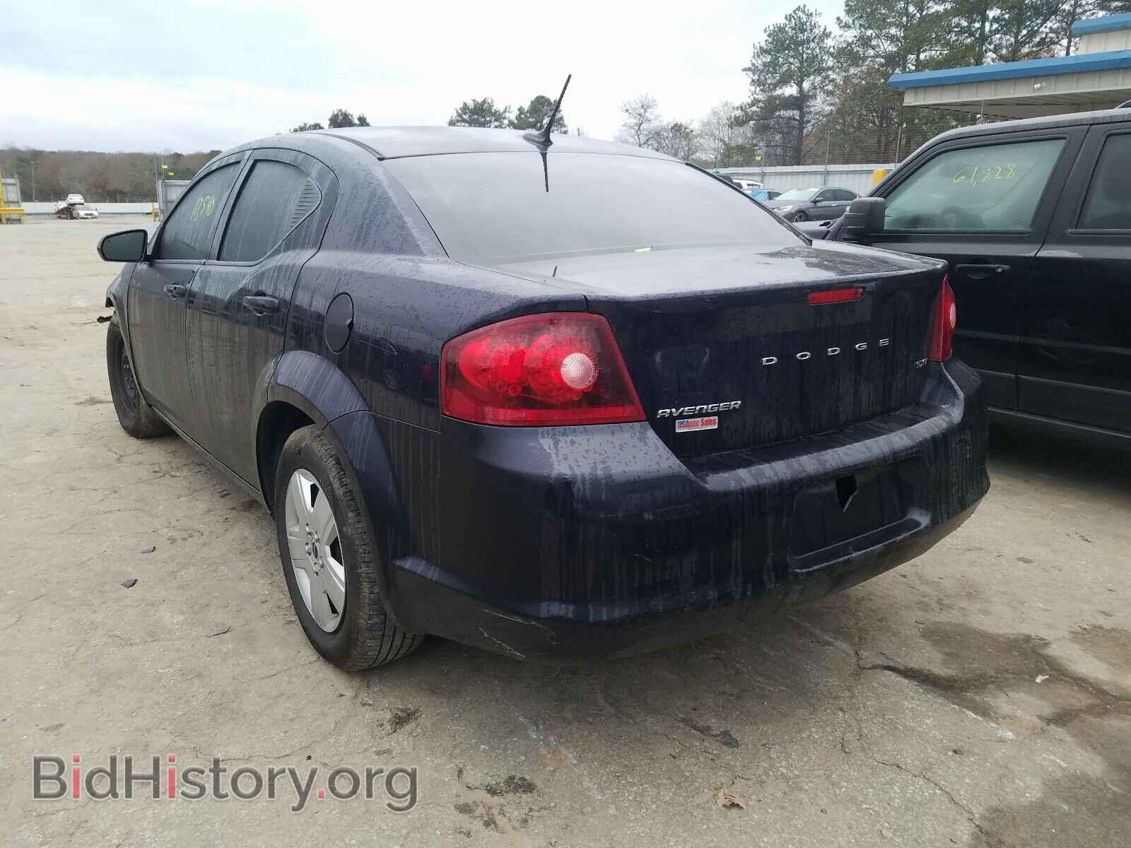 2012 DODGE AVENGER - VIN: 1C3CDZCBXCN207171 - Photo 3