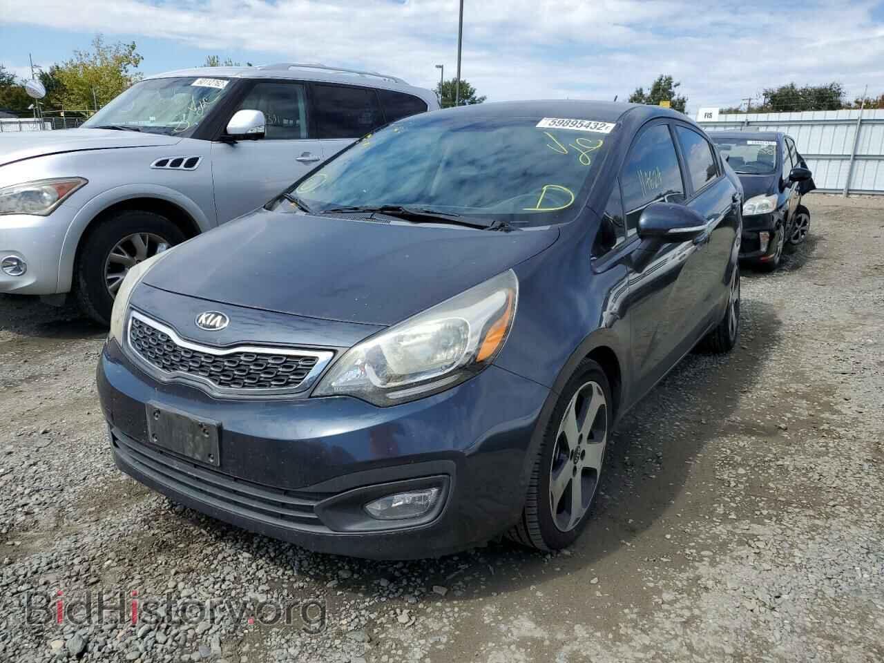 2013 KIA RIO - VIN: KNADN4A31D6305199 - Фото 2