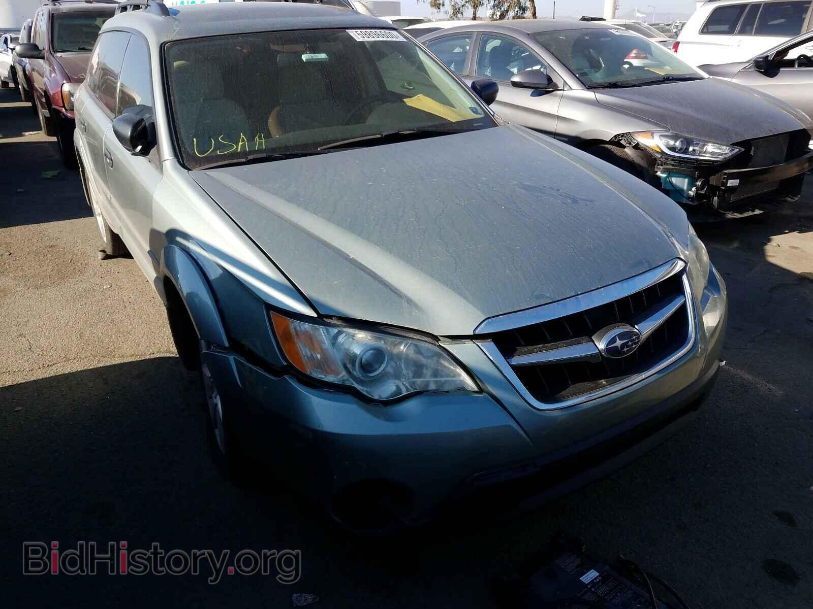 Photo 4S4BP61C496330133 - SUBARU OUTBACK 2009