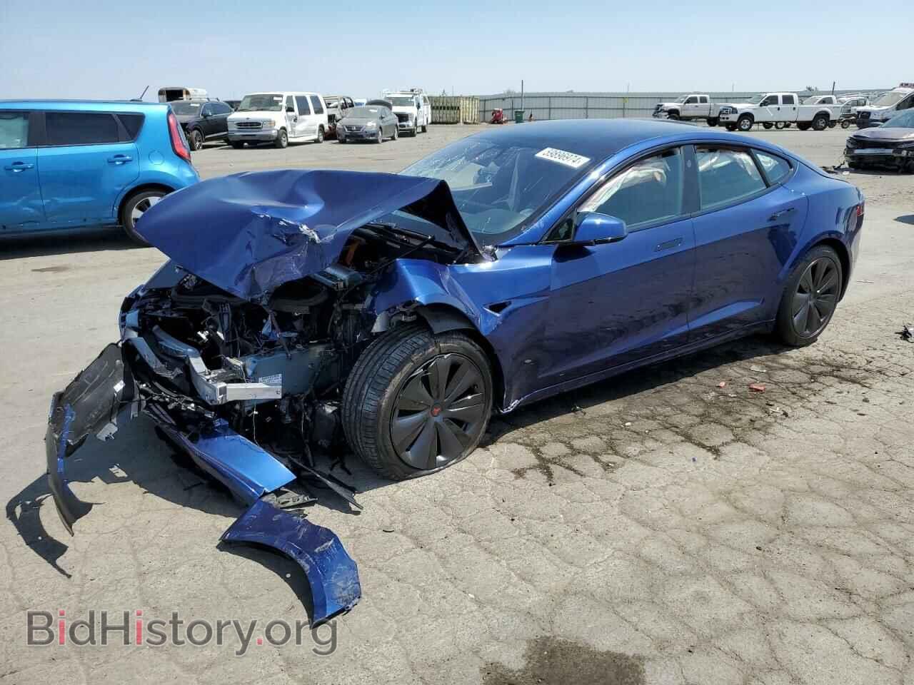 Photo 5YJSA1E56MF429618 - TESLA MODEL S 2021