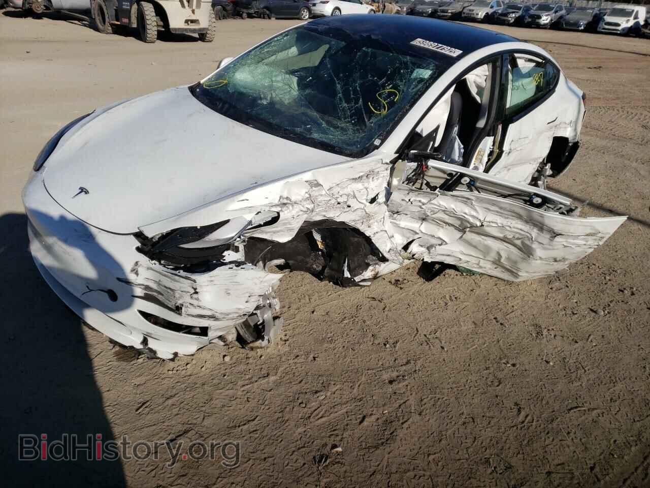 2022 TESLA MODEL 3 - VIN: 5YJ3E1EA7NF288887 - Фото 2