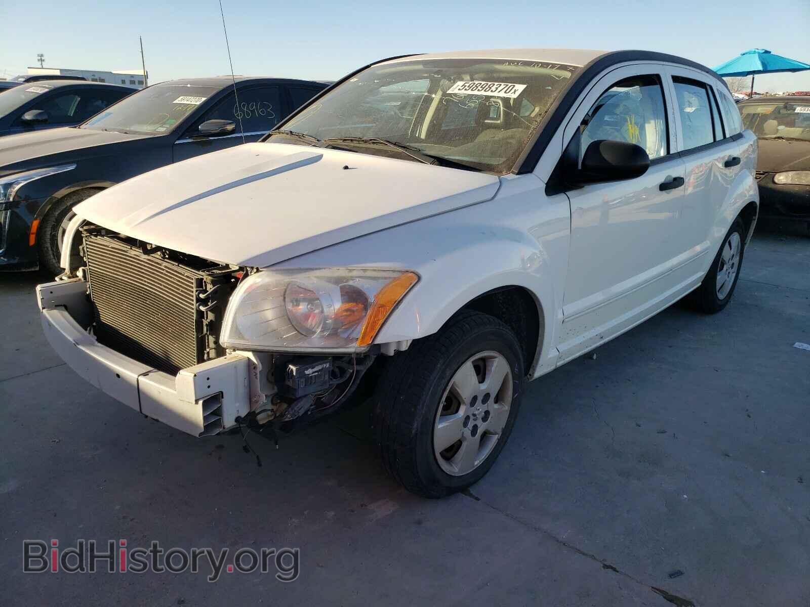 2008 DODGE CALIBER - VIN: 1B3HB28B28D655748 - Фото 2