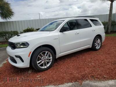 2023 Dodge DURANGO R/T, white — VIN 1C4SDHCT3PC571914, Copart