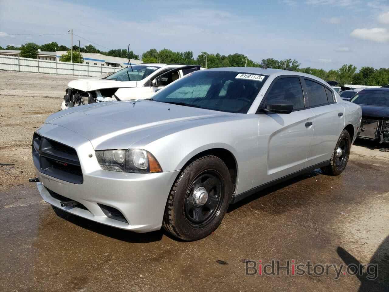 Photo 2C3CDXAT3DH717677 - DODGE CHARGER 2013