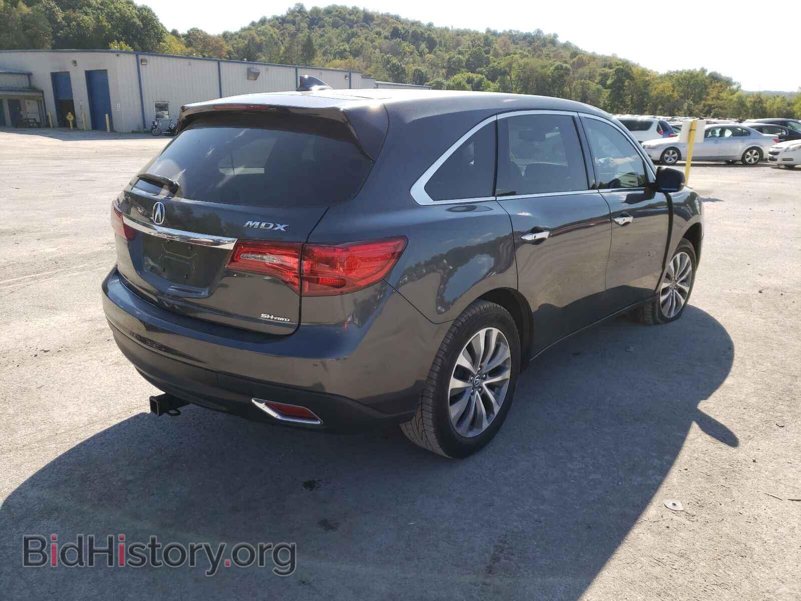 2015 ACURA MDX - VIN: 5FRYD4H44FB001408 - Фото 4