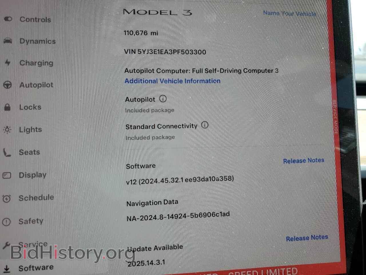 2023 TESLA MODEL 3 - VIN: 5YJ3E1EA3PF503300 - Photo 9