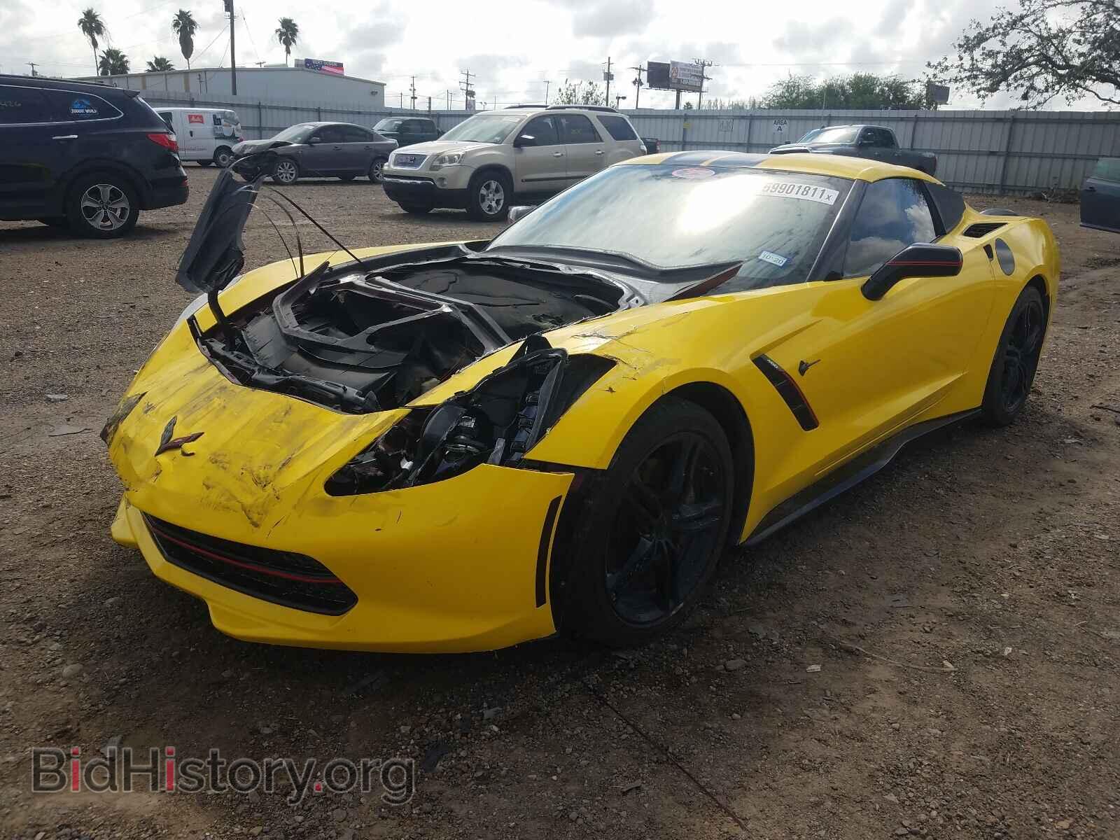2017 CHEVROLET CORVETTE - VIN: 1G1YB2D76H5116651 - Фото 2