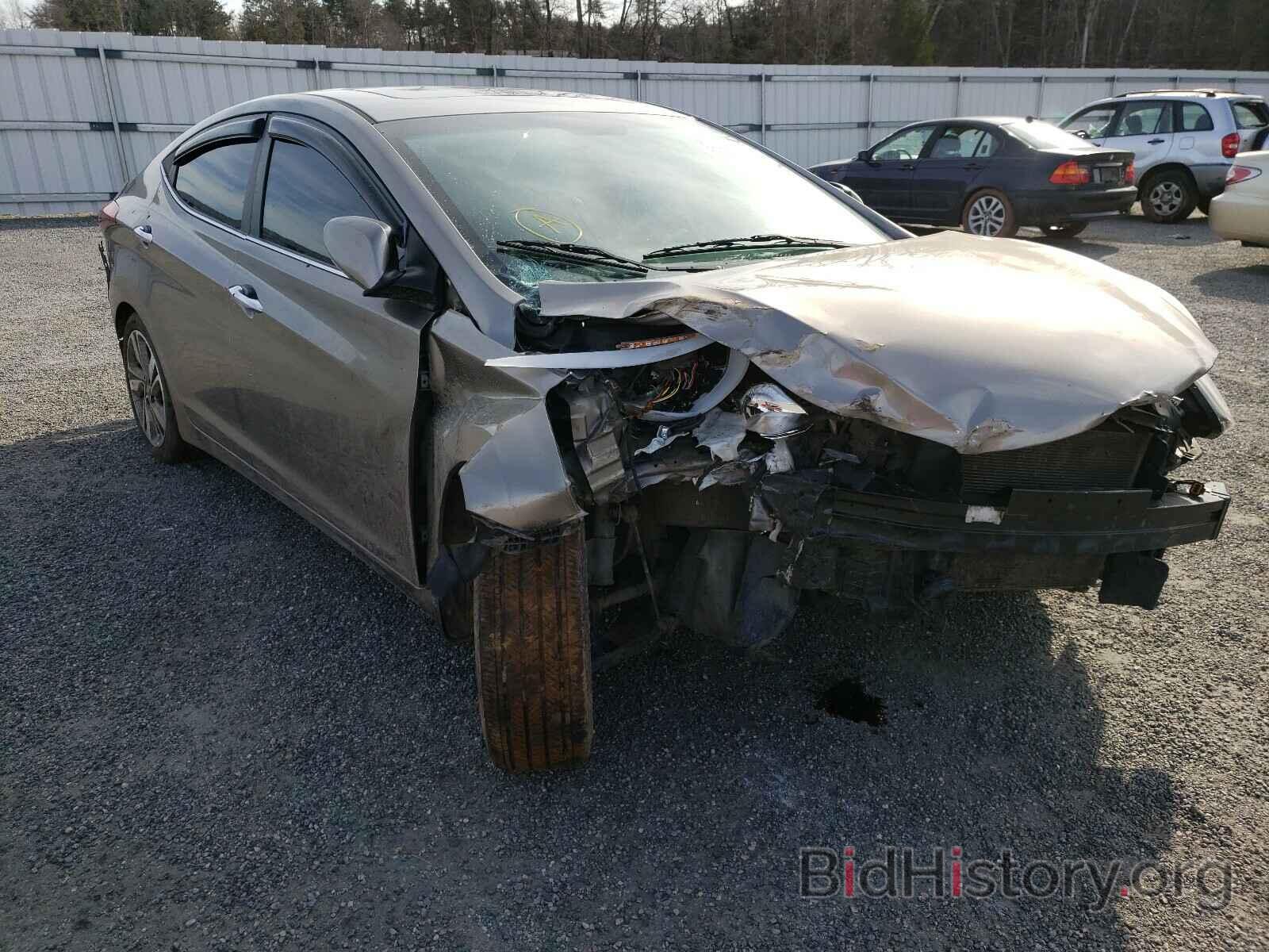 Photo 5NPDH4AE8EH535146 - HYUNDAI ELANTRA 2014