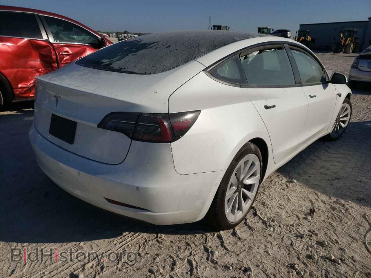 2022 TESLA MODEL 3 - VIN: 5YJ3E1EA5NF188674 - Фото 4