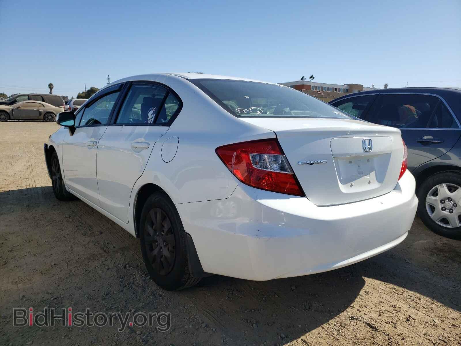 2012 HONDA CIVIC - VIN: 2HGFB2F57CH314202 - Photo 3