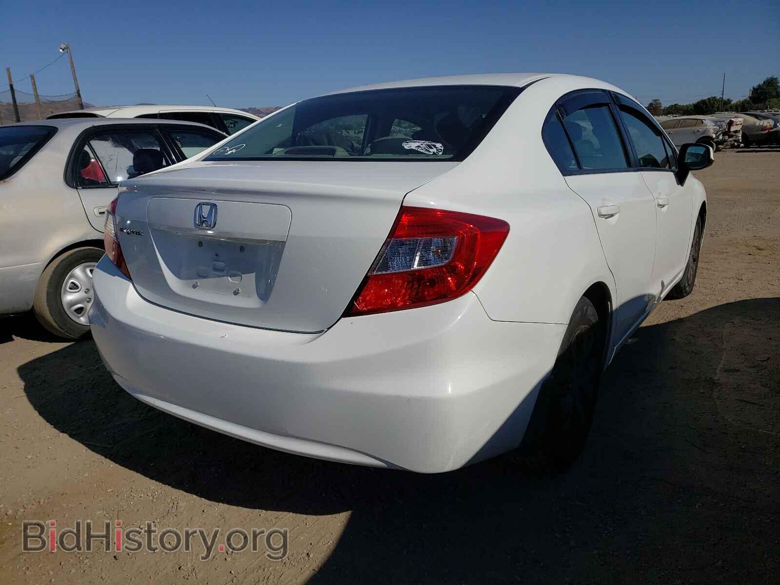 2012 HONDA CIVIC - VIN: 2HGFB2F57CH314202 - Photo 4
