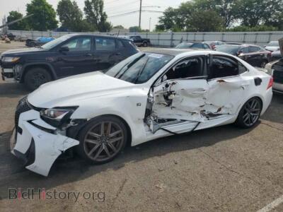 2017 Lexus IS 300, white — VIN JTHCM1D28H5018228, Copart