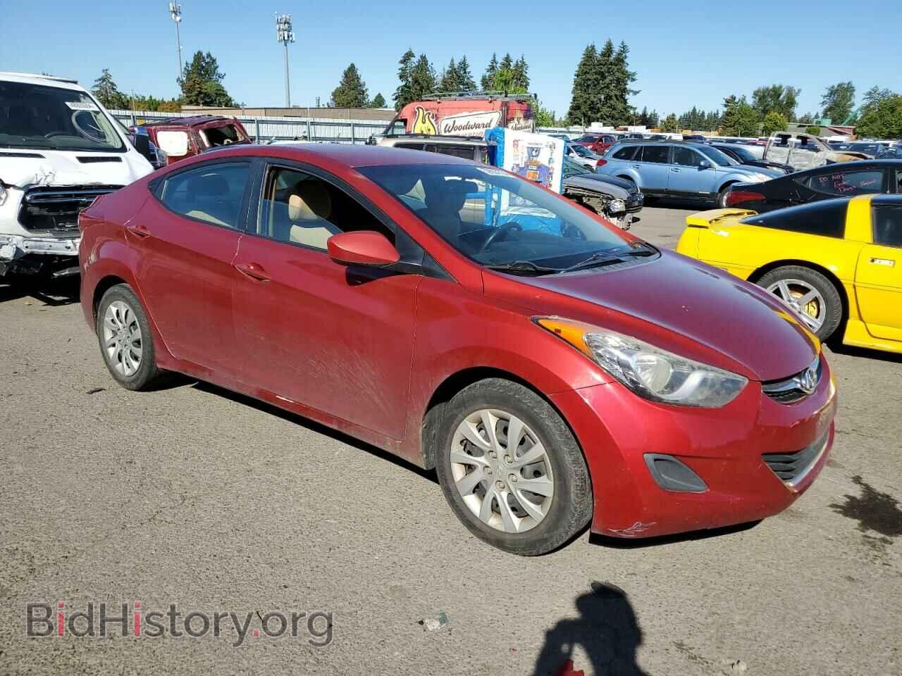 2012 HYUNDAI ELANTRA - VIN: KMHDH4AE6CU228363 - Фото 4