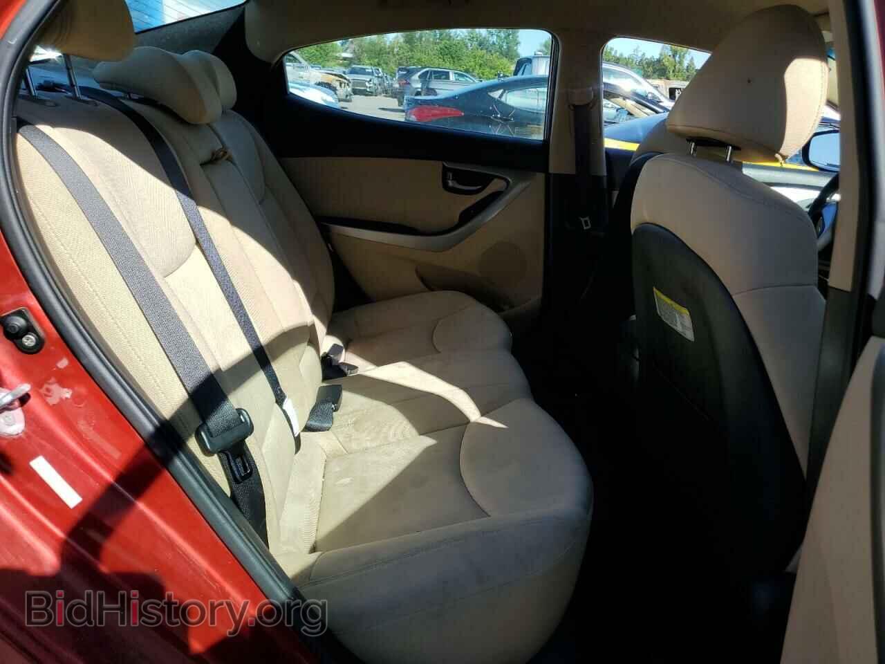 2012 HYUNDAI ELANTRA - VIN: KMHDH4AE6CU228363 - Фото 10