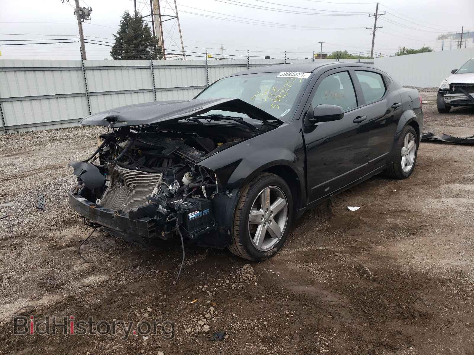 2013 DODGE AVENGER - VIN: 1C3CDZCB0DN709852 - Фото 2
