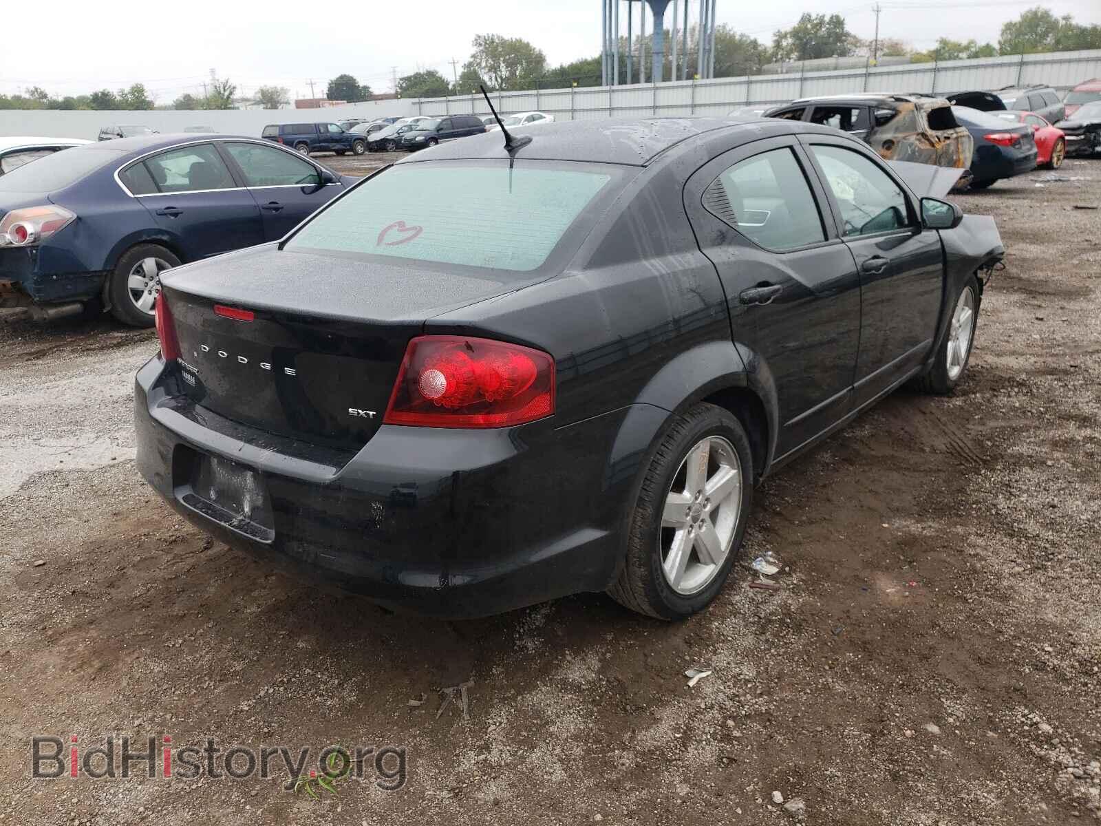 2013 DODGE AVENGER - VIN: 1C3CDZCB0DN709852 - Фото 4