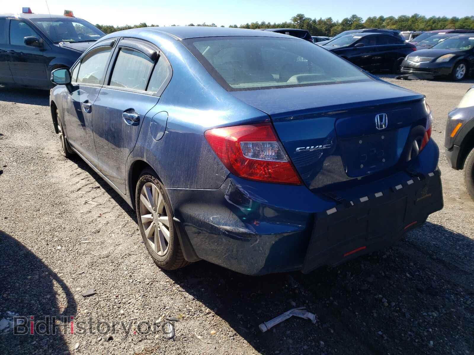 2012 HONDA CIVIC - VIN: 19XFB2F82CE348357 - Фото 3