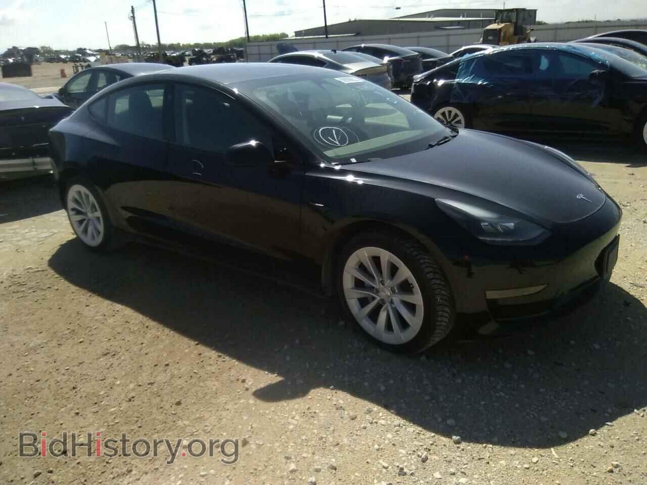 Photo 5YJ3E1EA2NF184730 - TESLA MODEL 3 2022