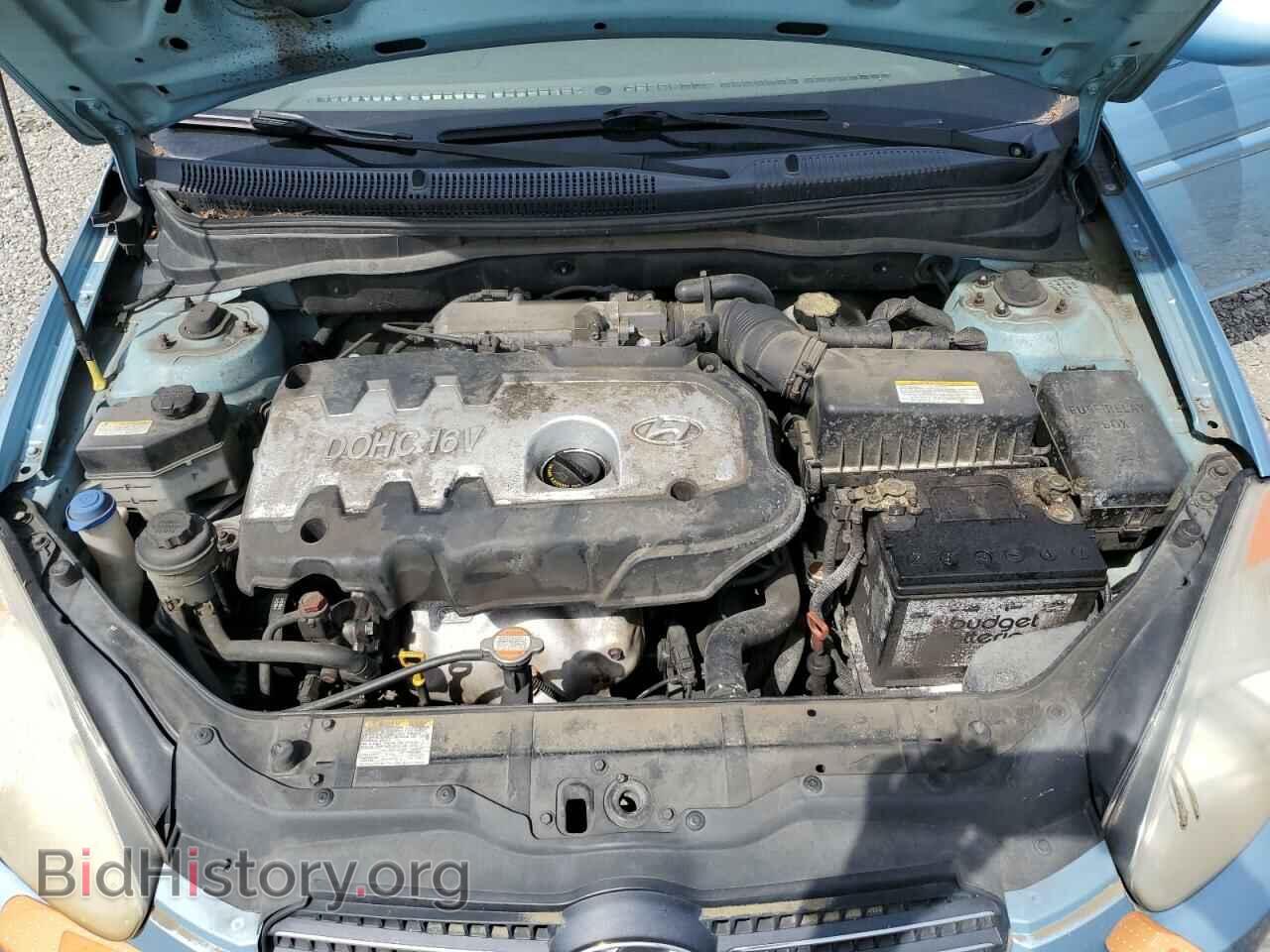 2007 HYUNDAI ACCENT - VIN: KMHCN46C17U099739 - Фото 11