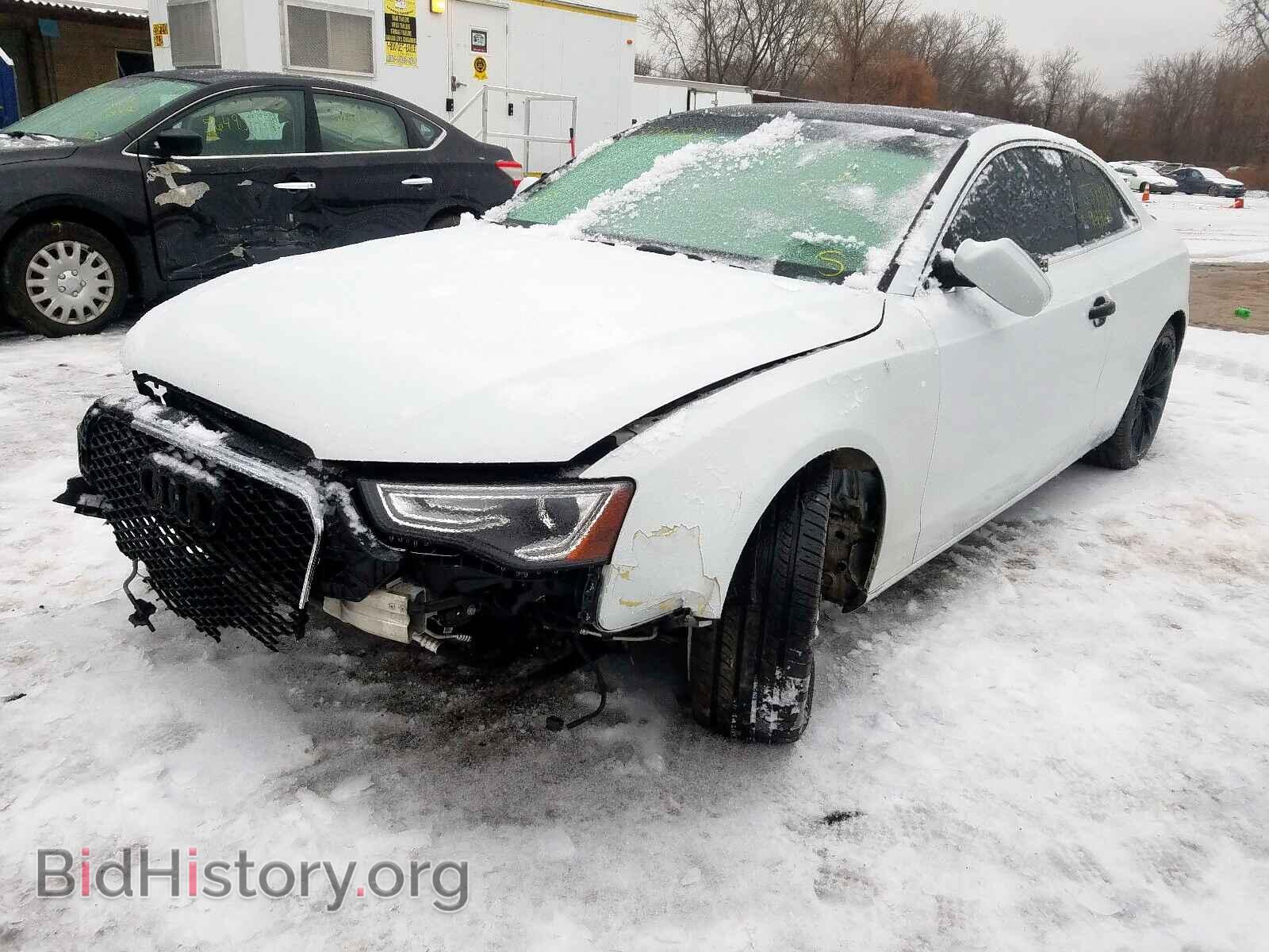 2013 AUDI A5 - VIN: WAUCFAFR8DA019478 - Фото 2