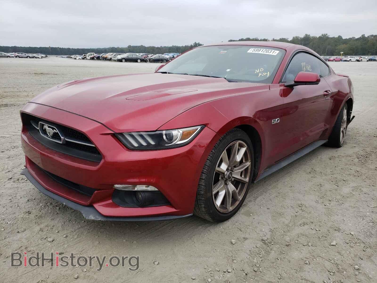 2015 FORD MUSTANG - VIN: 1FA6P8CF2F5360991 - Фото 2