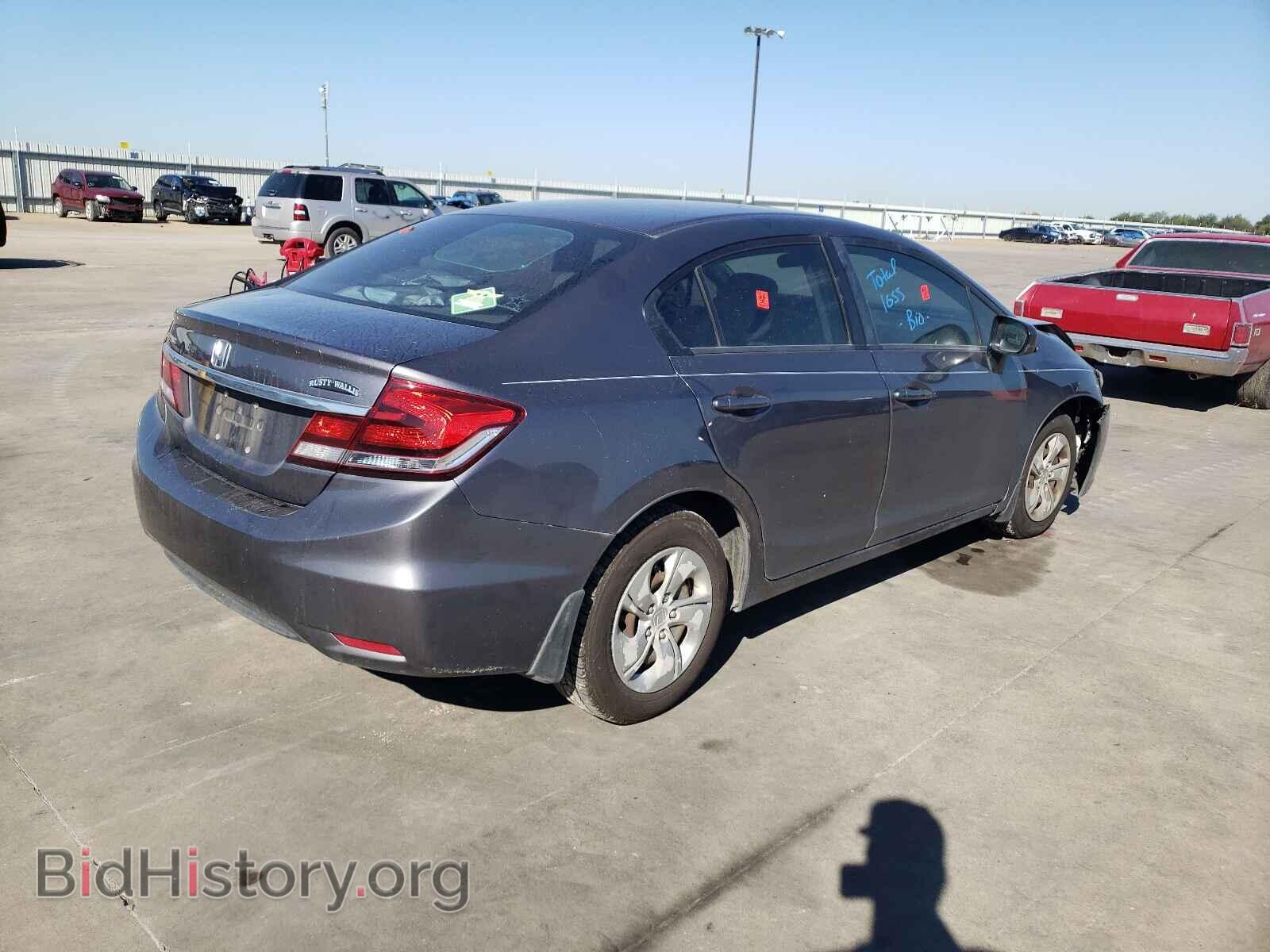 2014 HONDA CIVIC - VIN: 19XFB2F59EE044063 - Фото 4
