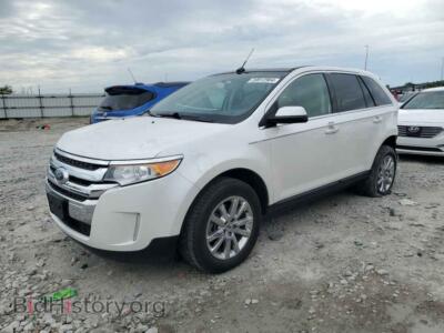 2014 Ford EDGE LIMITED, белый — VIN 2FMDK3KC0EBA23140, Copart