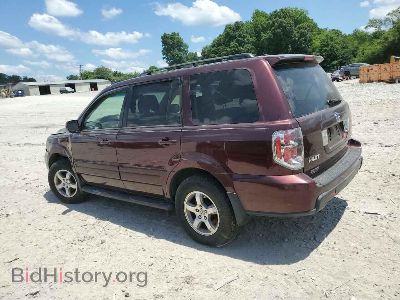 2007 HONDA PILOT - VIN: 2HKYF18627H526093 - Фото 2