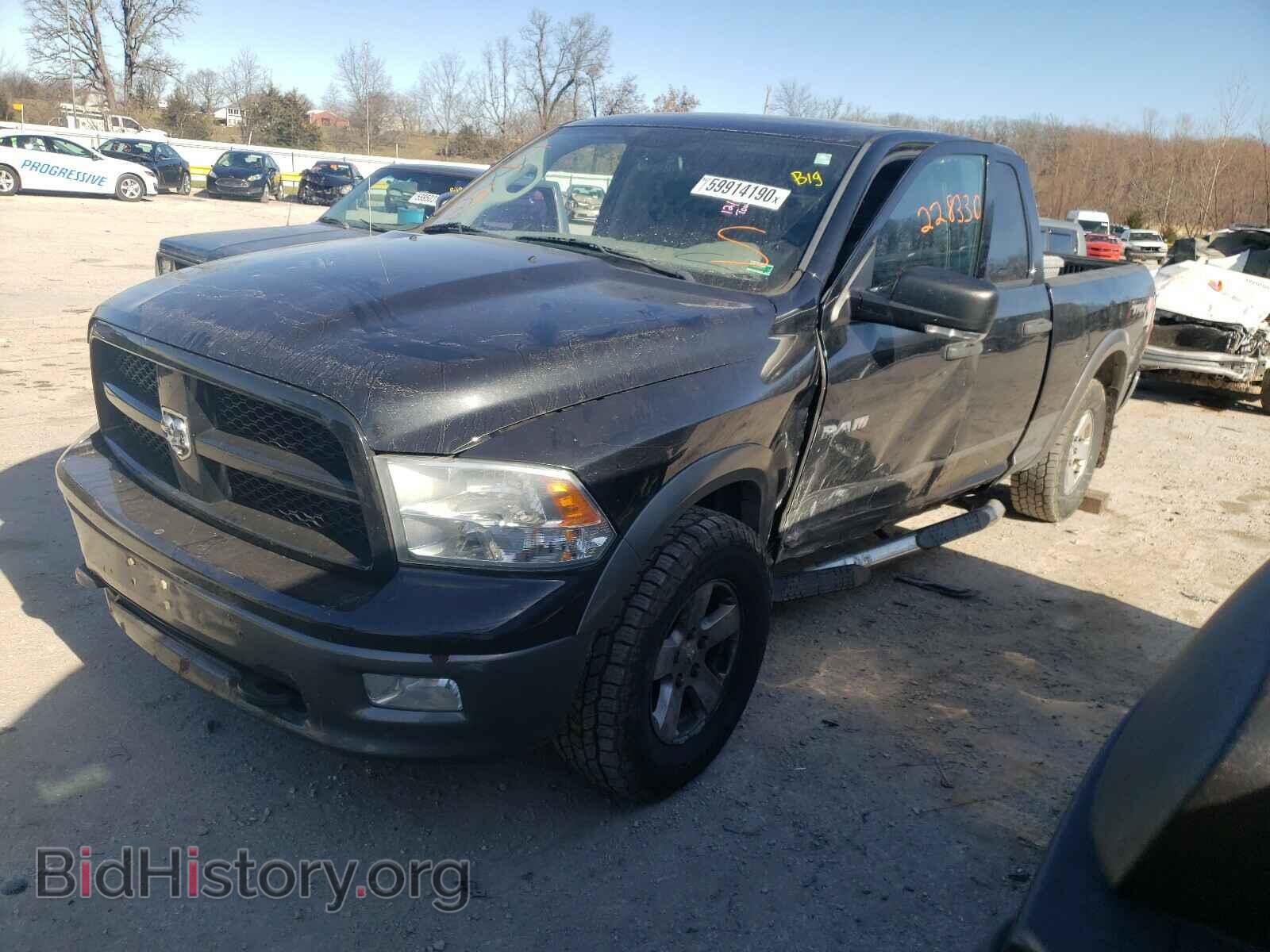 2010 DODGE RAM 1500 - VIN: 1D7RV1GP8AS182527 - Фото 2