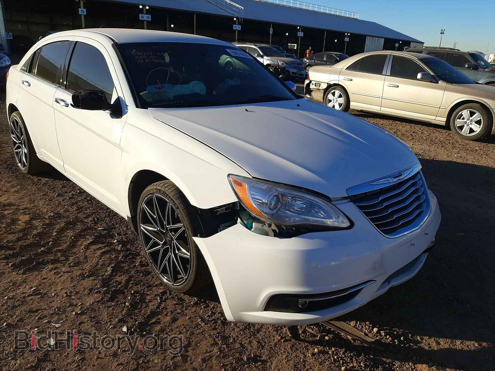 Фотография 1C3CCBCB8CN288620 - CHRYSLER 200 2012