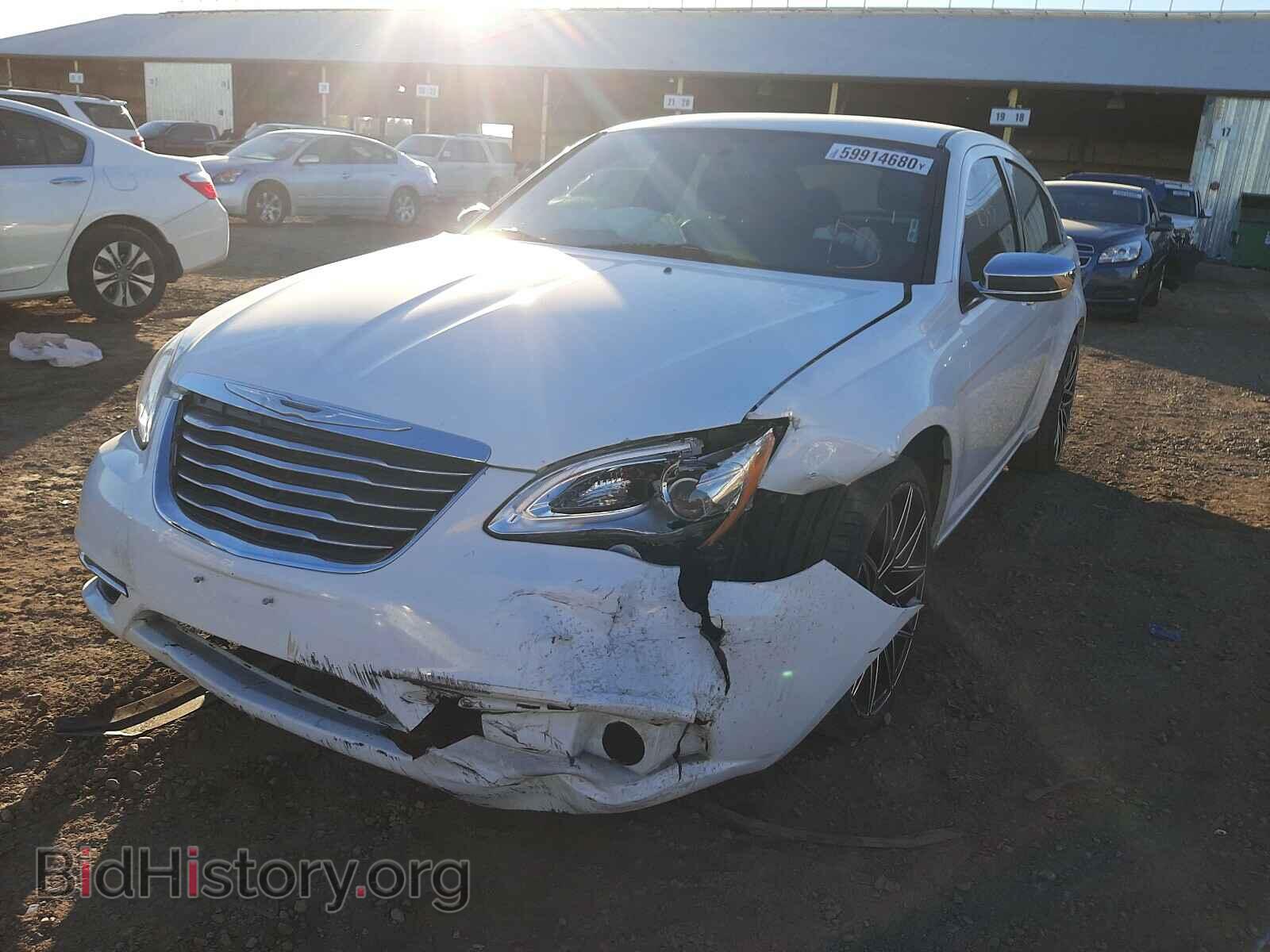 2012 CHRYSLER 200 - VIN: 1C3CCBCB8CN288620 - Фото 2