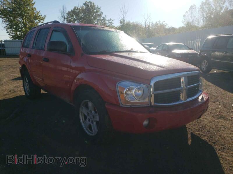 2006 Dodge DURANGO Durango LI (VIN 1D4HB58226F164567) — photo 1 of 10, Copart, damage: front end