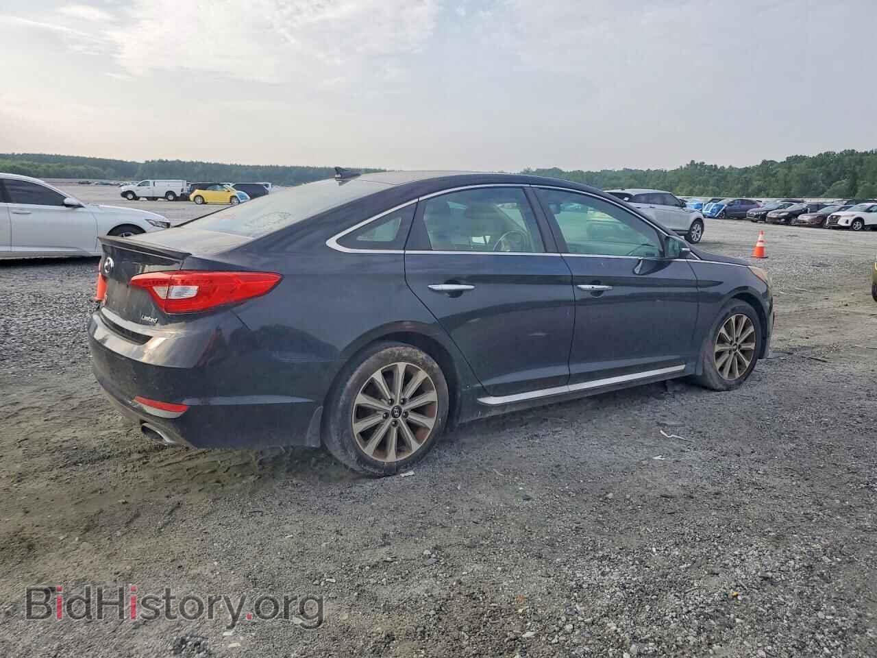 2016 HYUNDAI SONATA - VIN: 5NPE34AF6GH310464 - Фото 3