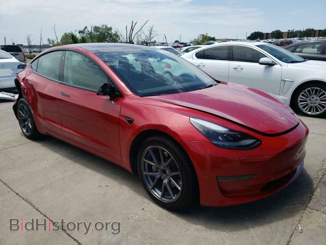 2022 TESLA MODEL 3 - VIN: 5YJ3E1EA7NF185257 - Фото 4