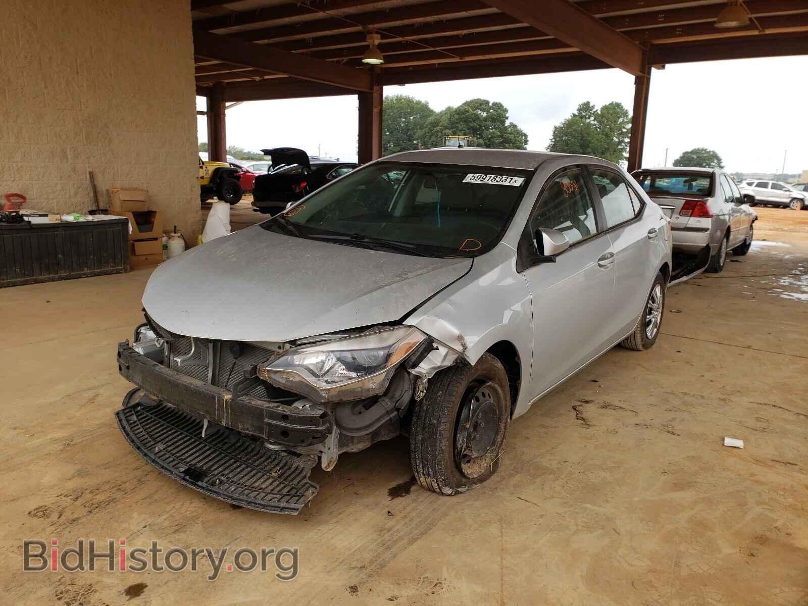 2014 TOYOTA COROLLA - VIN: 2T1BURHE0EC001096 - Фото 2