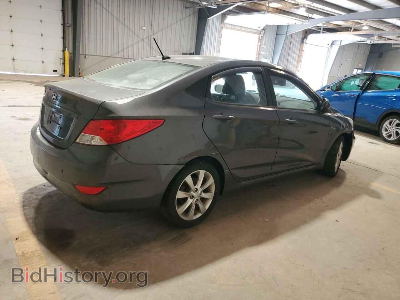 2012 HYUNDAI ACCENT - VIN: KMHCU4AE9CU186858 - Фото 3