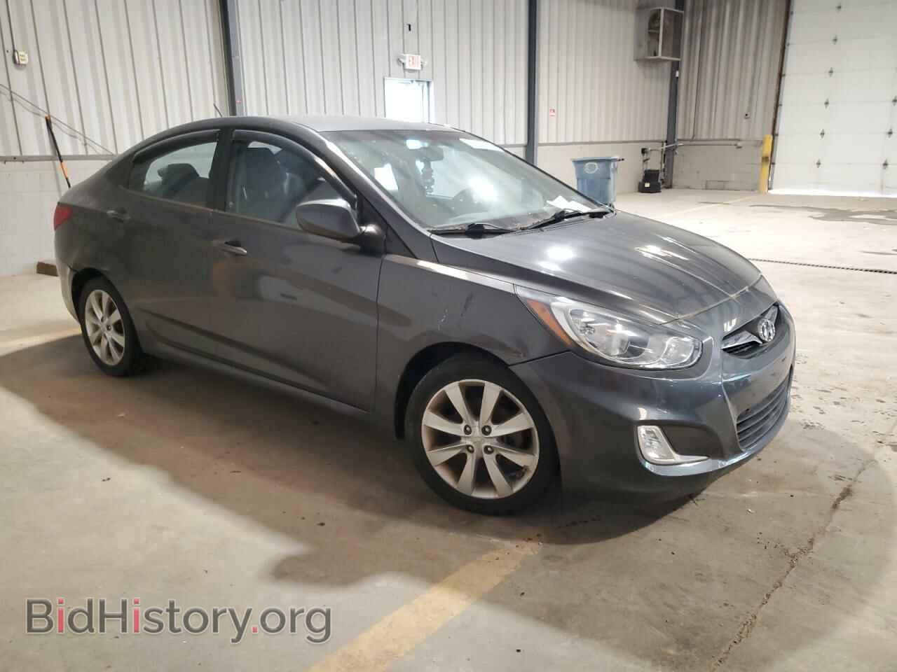 2012 HYUNDAI ACCENT - VIN: KMHCU4AE9CU186858 - Фото 4