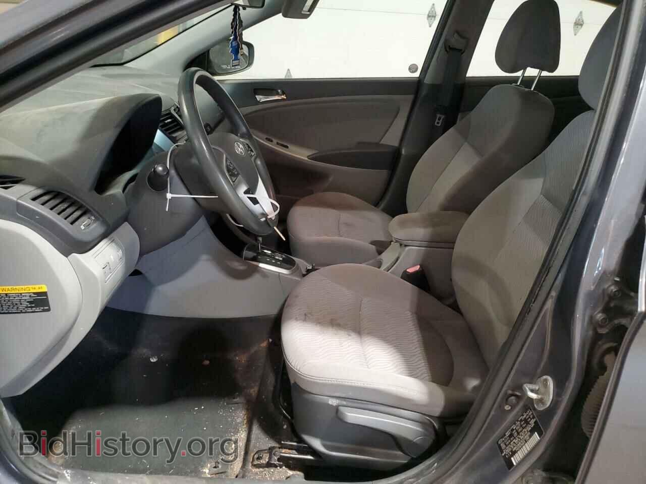 2012 HYUNDAI ACCENT - VIN: KMHCU4AE9CU186858 - Фото 7