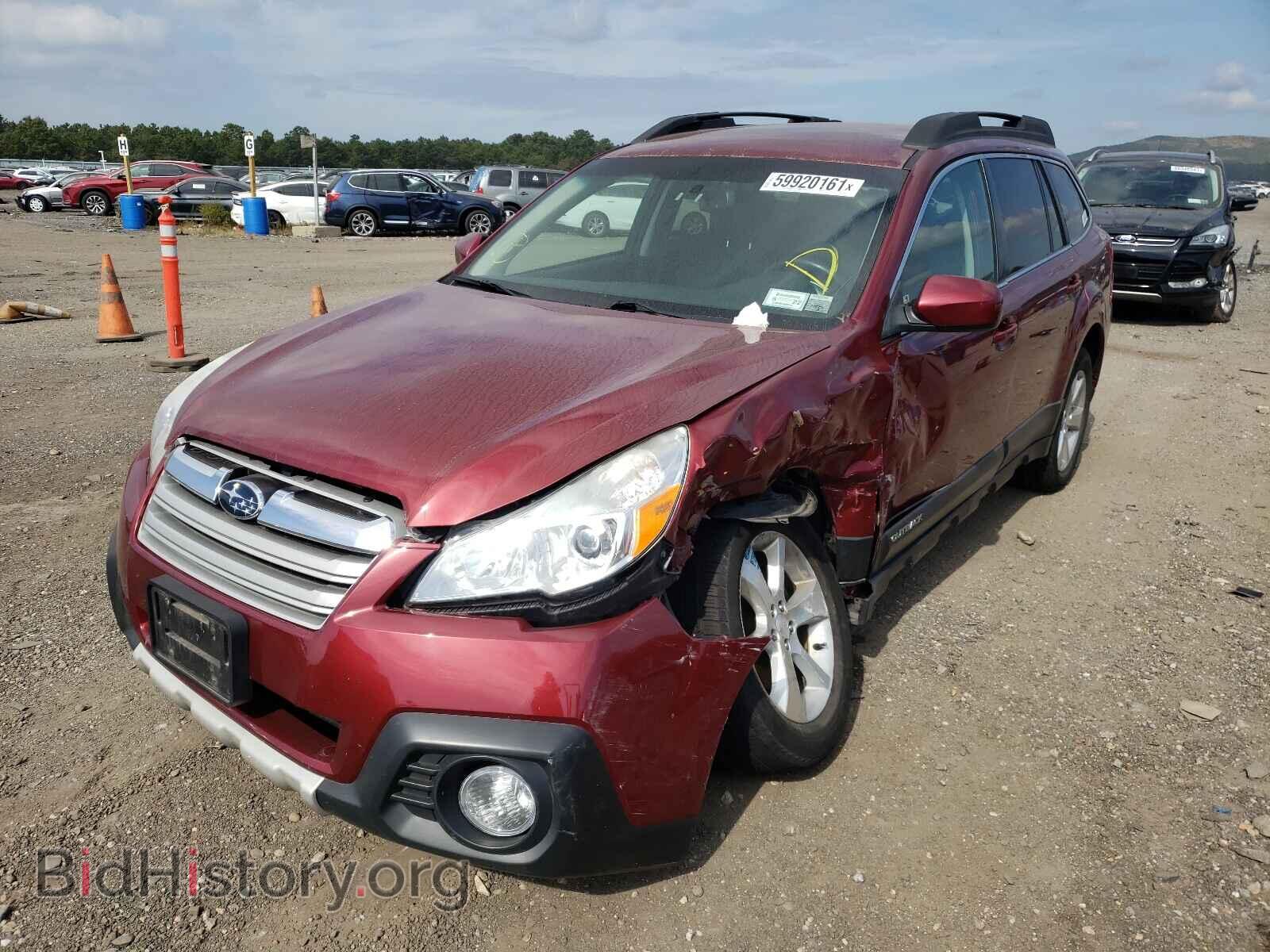 2014 SUBARU OUTBACK - VIN: 4S4BRBKC9E3232938 - Фото 2