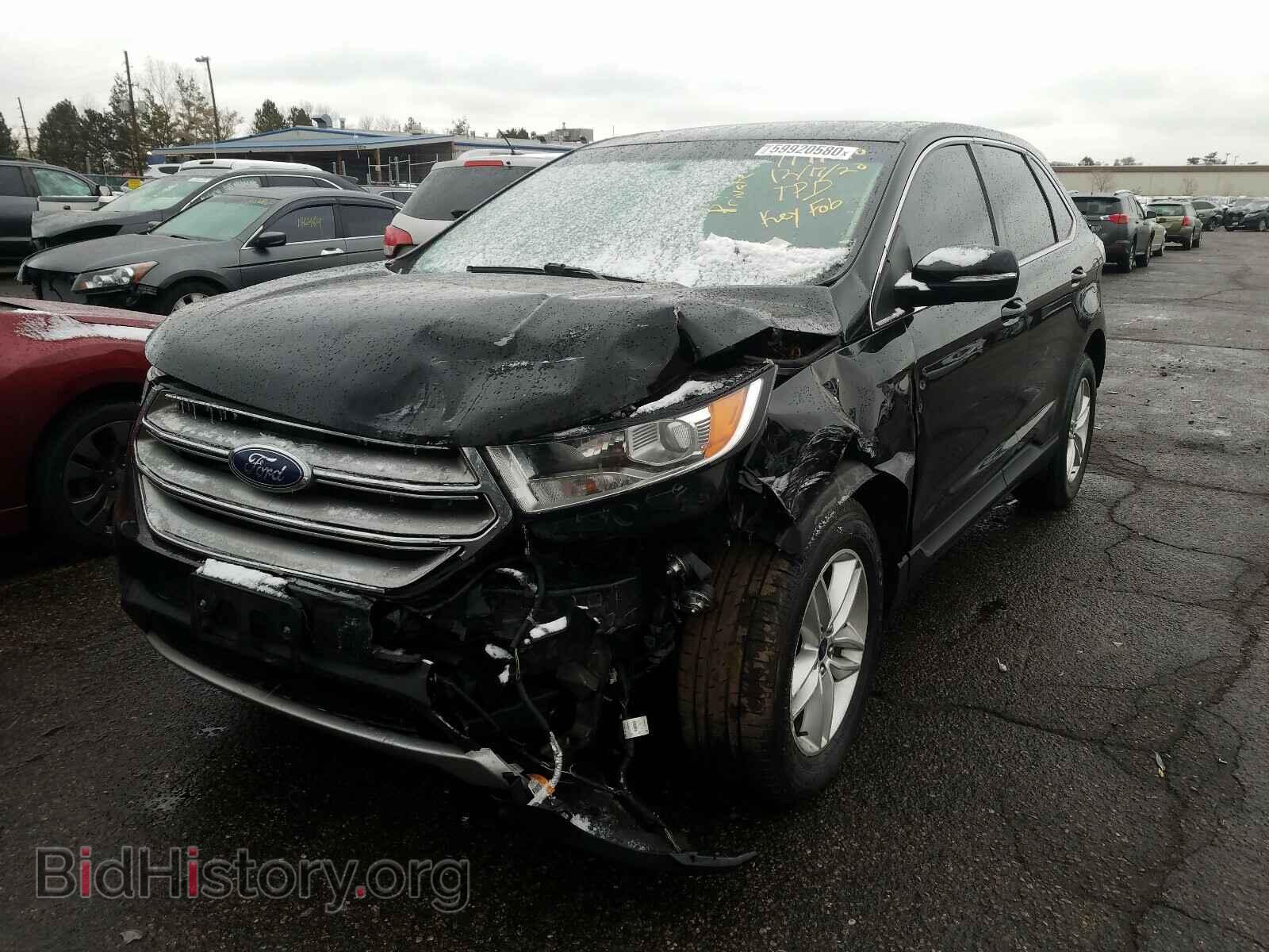 2017 FORD EDGE - VIN: 2FMPK4J88HBB98322 - Фото 2