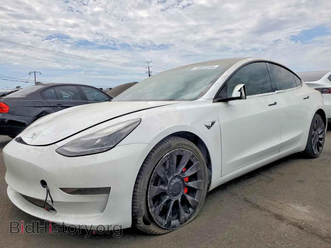 Photo 5YJ3E1EC2NF208655 - TESLA MODEL 3 2022